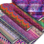 Листы из искусственной кожи с геометрическим рисунком, в этническом стиле, с шевроном, в полоску, с принтом из синтетической кожи, для сережек сделай сам, бантов, 20 х33 см