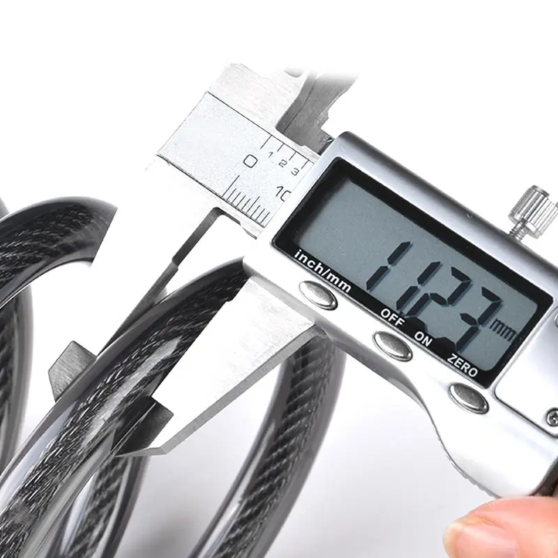 

Universal Bike Lock Anti-Theft With 2 Keys For Bicycle Motorcycle Security Lock 1m Steel Rope Cable EDF88