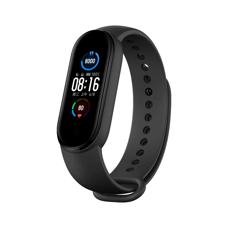 

NEW Xiaomi Mi Band 5 Smart Band Bracelet 4 Color Touch Screen Fitness Traker Bluetooth Sport Monitor Camera Function