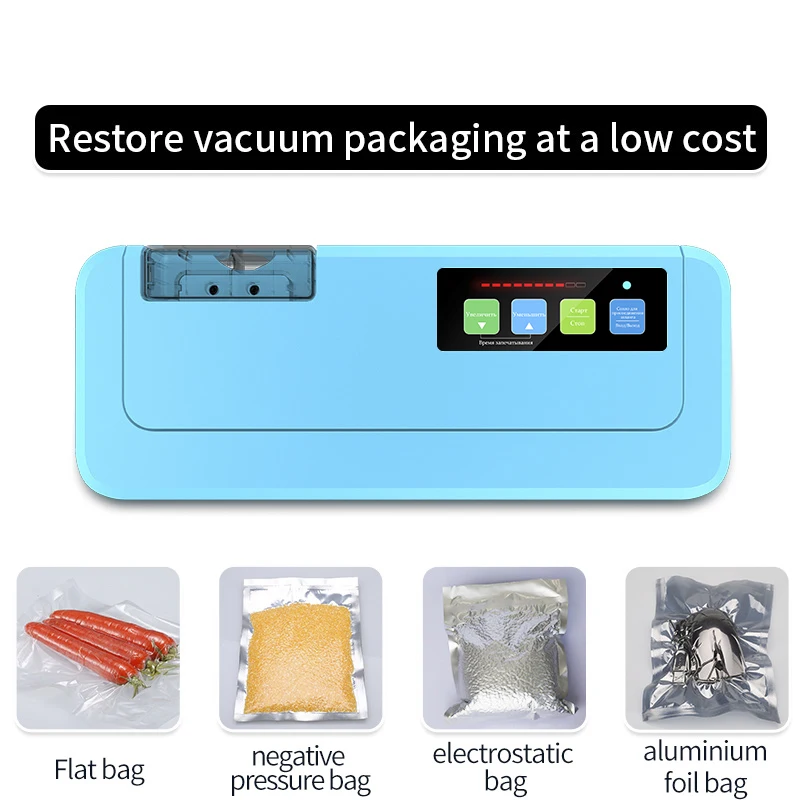 

ShineYe Househlod Food Vacuum Sealer Packaging Machine Film Sealer Vacuum packer Give Free Vacuum Bags for K Food Saver