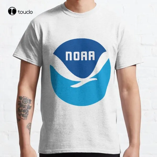 

Noaa Logo Classic T-Shirt Tee Shirt Custom Aldult Teen Unisex Digital Printing Fashion Funny New Xs-5Xl
