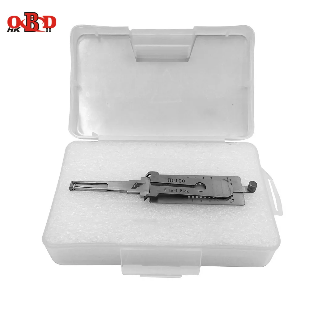 

HKOBDII Genuine LiShi Repair Tools 2 In 1 Pick for DW04R HU100 HU100R HU49 HU64 HU83 HU92 TOY2T VA2T Car Key Repair