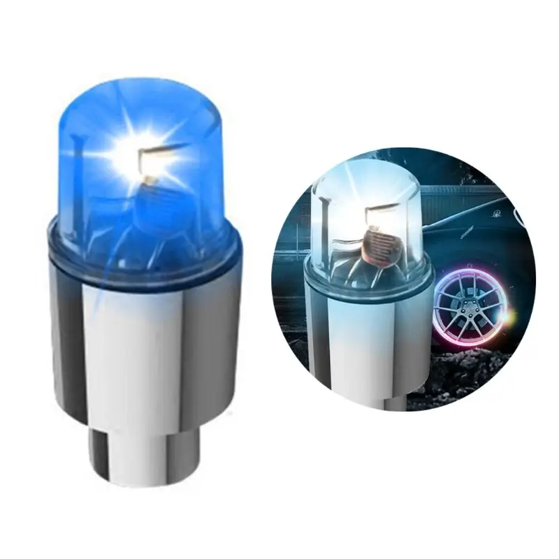 

2Pcs LED Car Bike Wheel Tire Tyre Dust Spoke Flash Lights Valve Stems & Accessories Dropshipping