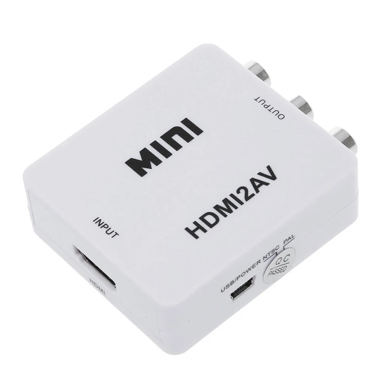 1 шт. HDMI RCA видео и o конвертер адаптер &amp 2-полосная 6P4C RJ11 модульного Телефона