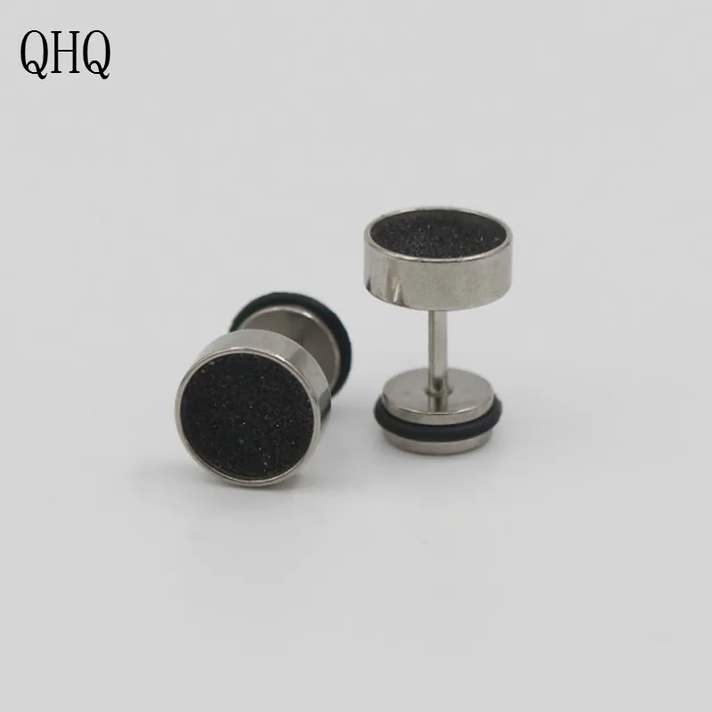 QHQ серьги-гвоздики круглые серьги модные аксессуары ювелирные изделия из