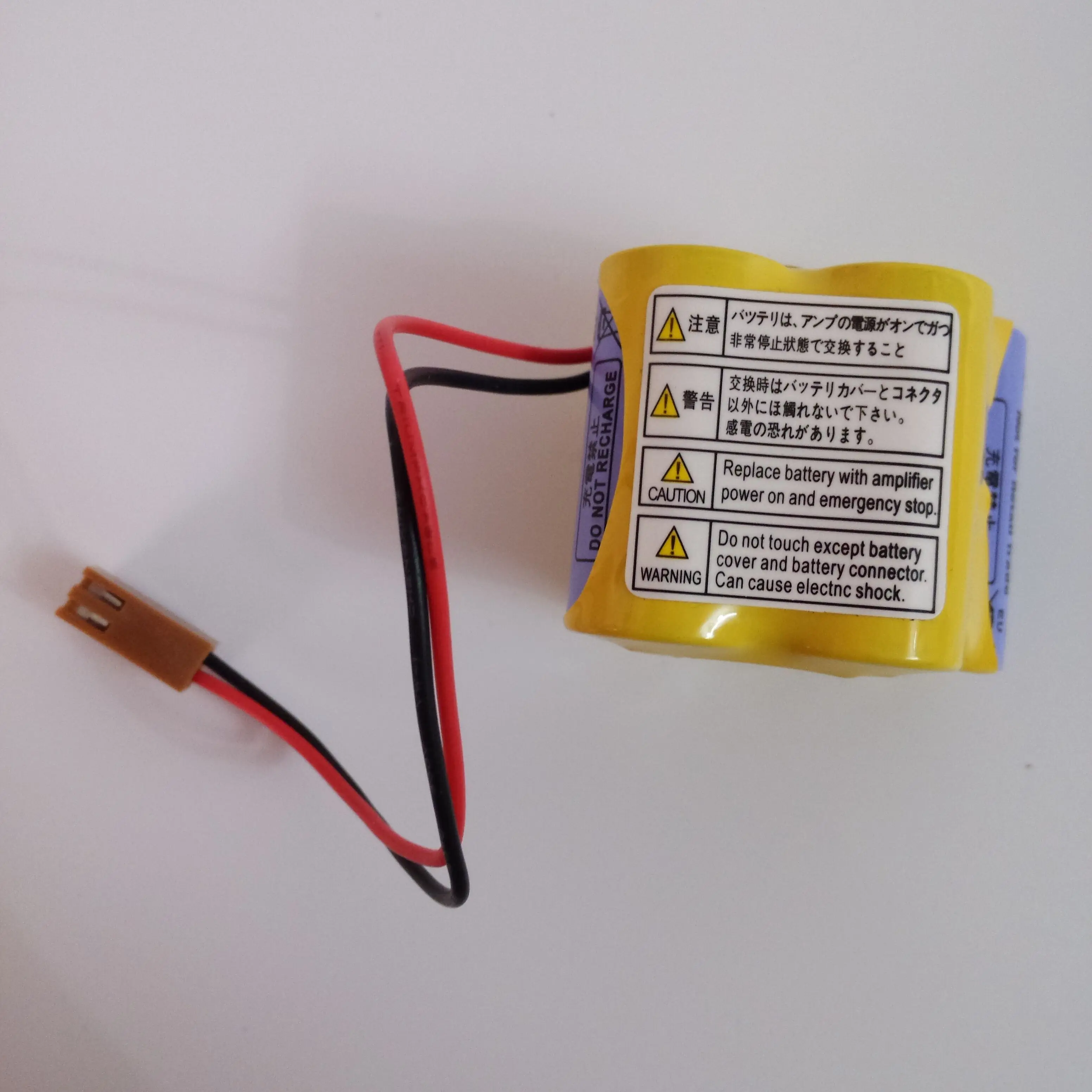 10 упаковок, горячая новинка, стандартная батарея 3AGCT4A 6V, ПЛК, литий-ионные батареи, коричневый разъем, бесплатная доставка в Бразилию