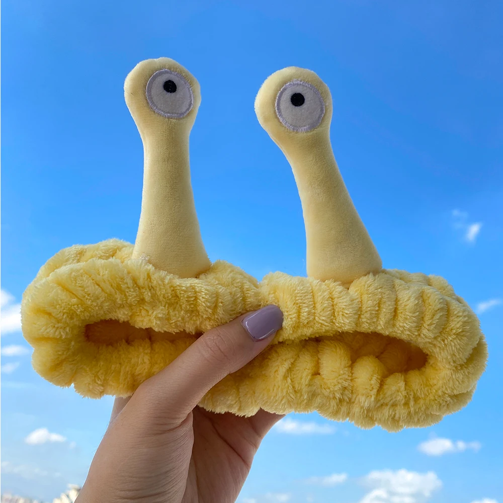 Забавная повязка на голову с морковными кроличьими ушками для лица улитки ободки