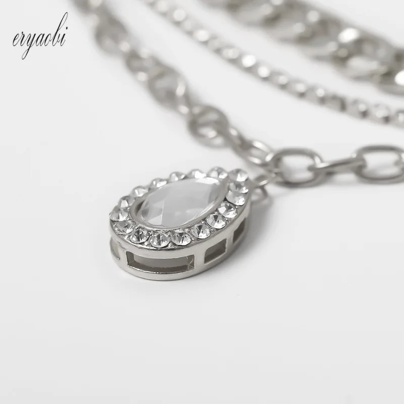 Er Yao Би персонализированные панк Темперамент микро инкрустированные дивизии 3