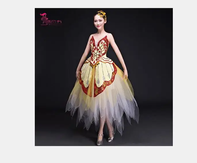 Костюм для современных танцев 1 шт./лот сетка взрослых пэчворк платье модный