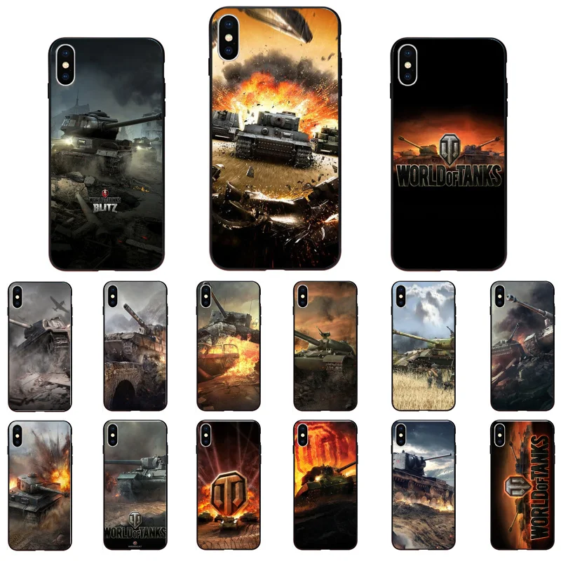 

World of tanks Phone Case for iphone 13 12 11 Pro Max Case For iPhone 12mini XS MAX X XR SE2 8 7 PlusCase