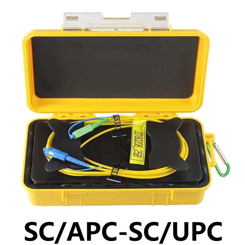 OTDR кабель запуска SC/APC SC/UPC оптоволоконный блок 500 м 1 км 2 уничтожитель мертвых зон
