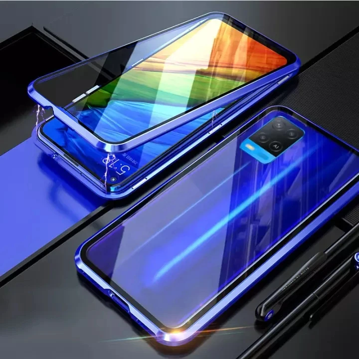 

360 Magnetic Phone Case For iPhone 6 6S 7 8 Plus X XS XR SE 2020 11 12 13 Mini Pro Max Shockproof Full Coverage HD Glass Cover