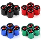 4 шт., колпачки для клапанов автомобильных шин Daihatsu D-Base D-R Pico Copen Sirion Mira материал Kopen автомобильные аксессуары