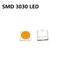 100pcs SMD СВЕТОДИОДНЫЙ 3030 чипы 1 Вт 3В бусины светильник посуда холодной естесственный белый 1 Вт 130LM поверхностного монтажа PCB светильник на светодиодах