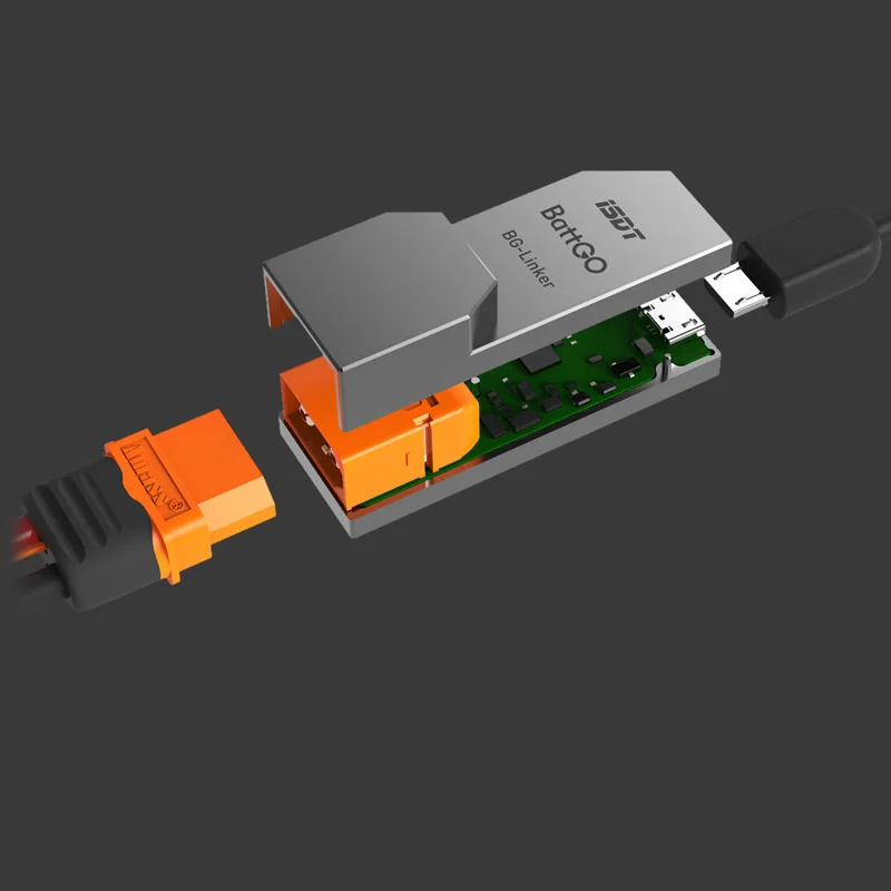 ISDT BG Linker BattGO Smart Lipo Battery адаптер ЛИНКЕР для RC Аккумуляторный штекер конвертер USB