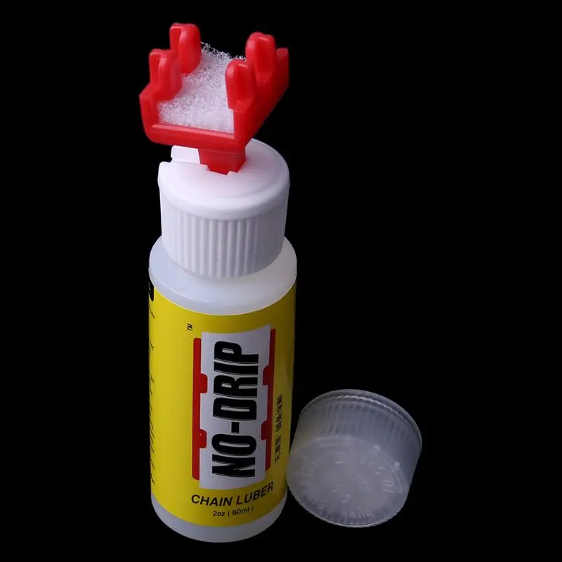 

No-Drip Bicycle Chain Oil Bottle Brush 60ml Saving Lubrication Oil Supplements