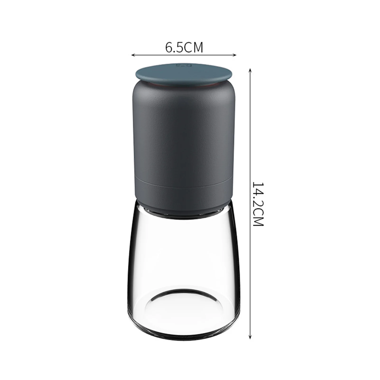 

150ml Salt Pepper Mill Spice Grinder Kitchen Pepper Spice Salt Mill Grinder Spice Jar Containers Gadgets Spice Bottles Glass