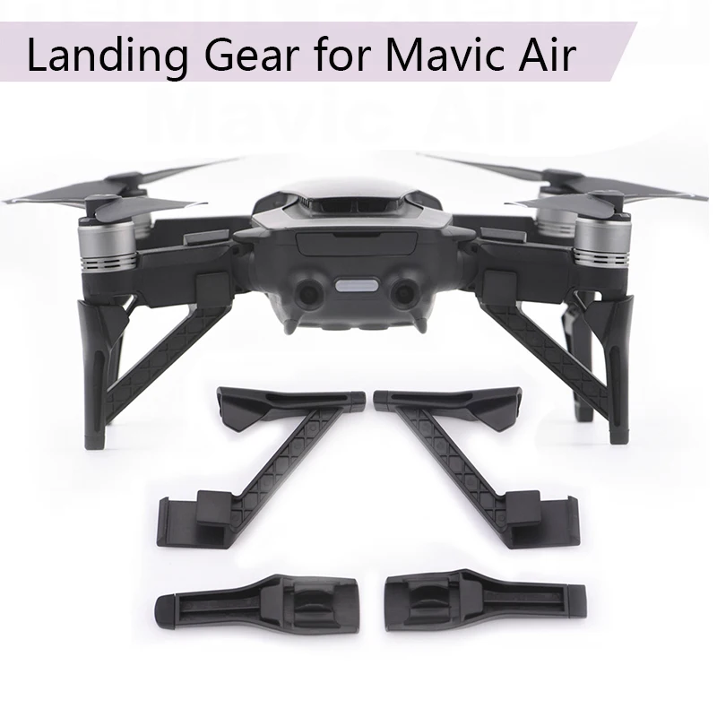 Комплект шасси 4 шт. для DJI Mavic Air Drone удлинитель высоты ступни быстросъемные