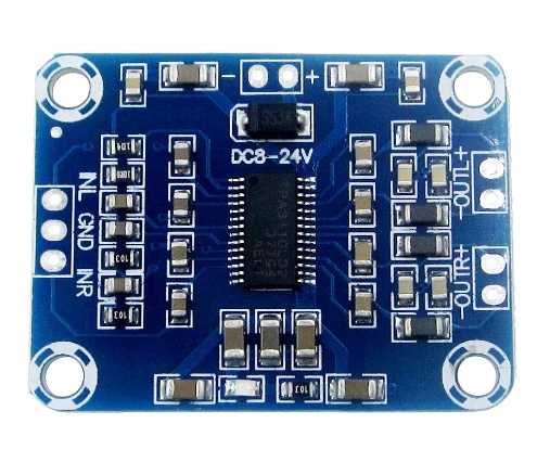 XH-M228 TPA3110 2X15W Digital Audio Stere Amplifier Board Module Mini Binaural AMP Controller 100dB DC 8-18V Max 3A | Электронные