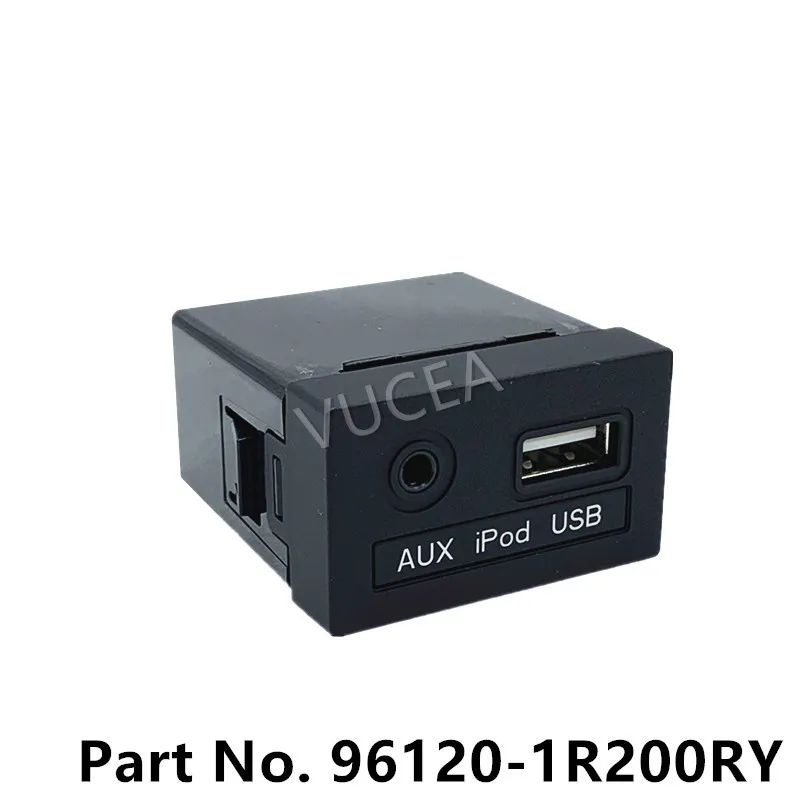 Оригинальный USB ридер адаптер порта iPod AUX для Hyundai Verna Accent Solaris OEM 961201R200RY 96120