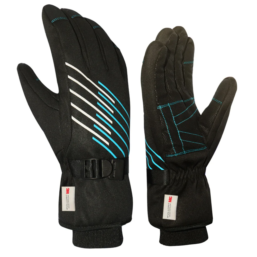 

Winter Warm and Cold Resistance -40 Degree Outdoor Sports Men and Women Reflective Touch Screen Full-length Ski Gloves