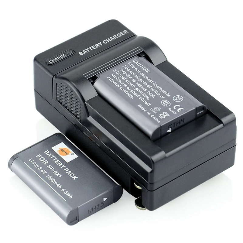 2/3 шт 1800 мАч 3 6 V DSTE NP-BX1Battery 1 * Зарядное устройство для Sony DSC-RX100 Характеристическая