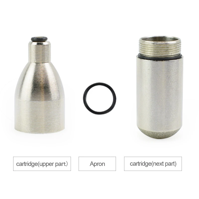 Многоразовые аккумуляторные картриджи CO2 многоразовые стальные цилиндрические
