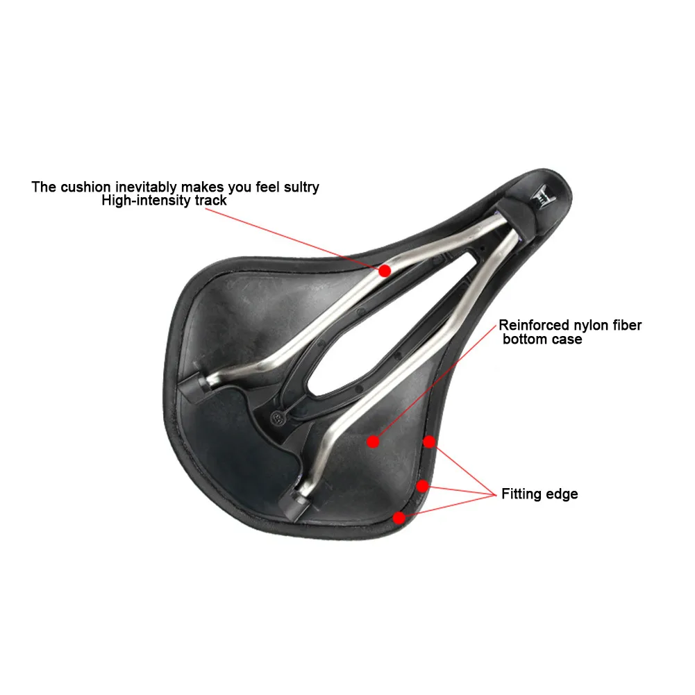 

GUB 1180 Bicycle Cushion MTB Silicone Hollow Saddle Cushion Seat with Fiber Bottom For Cycling Bicycle Accessories