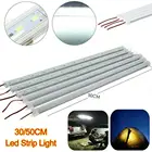 5 шт.лот 20 см30 см50 см SMD 5630 12 В светодиодные ленты для кухни, прочные жесткие полоски для шкафа, лампа для чулана