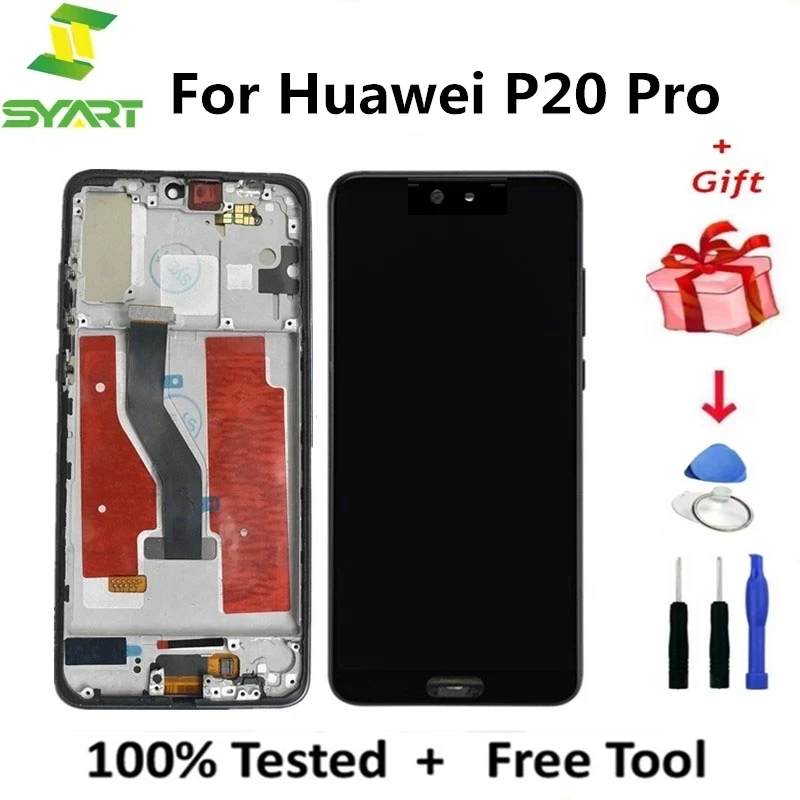 Screen LCD For Huawei P20 Pro LCD Screen Display Touch Screen For Huawei P20 Pro LCD Replacement With Frame Repair Parts