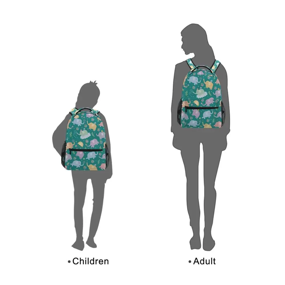 Модный женский школьный рюкзак в виде слона брендовый дорожный для девочек