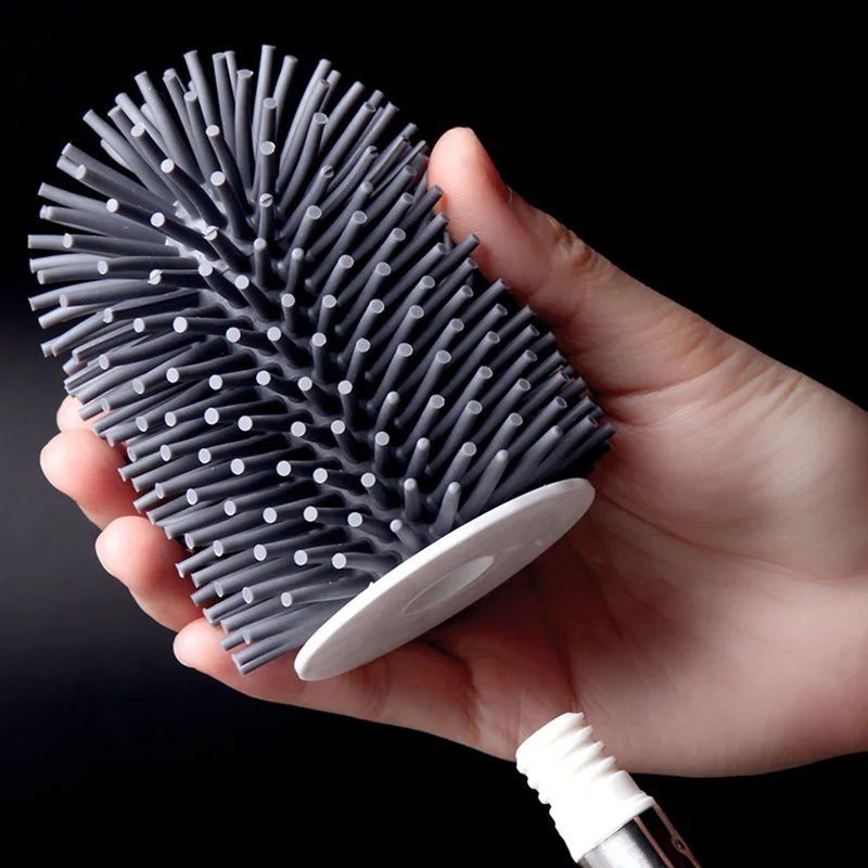 

Bathroom wall mounted cleaning brush, household cleaning products, bathroom accessories, TPR silicone