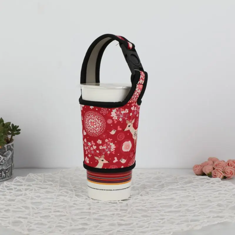 1 шт. портативный ручной кофейный рукав Теплоизоляционный держатель для