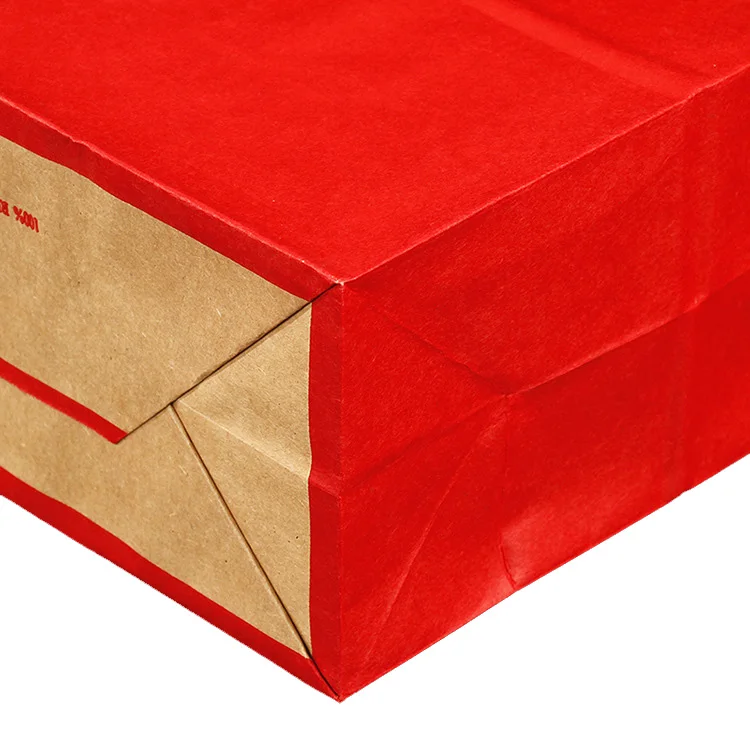 

10 Pcs/lot Recyclable Bag Environmental Protection Clothes Shoes Bag Gift Bags With Handles Multi-function Red Paper Bags