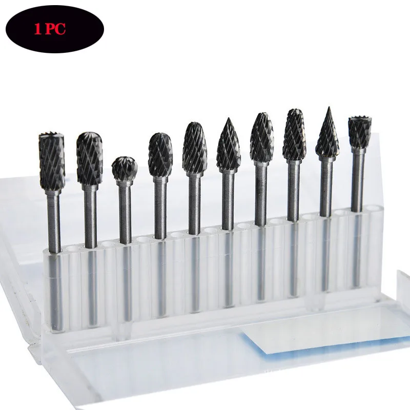 Головка из карбида вольфрама 8x6 мм вращающаяся точка заусенцев шлифовальный