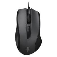 rapoo n300 mouse wired usb for home office use business notebook desktop computer electronic competition game mouse