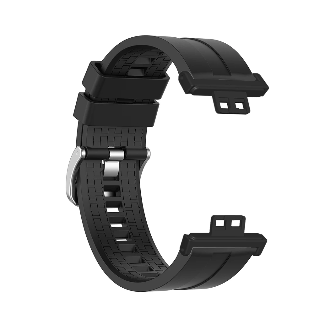 Ремешок для часов Huawei Watch Fit сменный мягкий браслет мужчин и женщин силиконовый