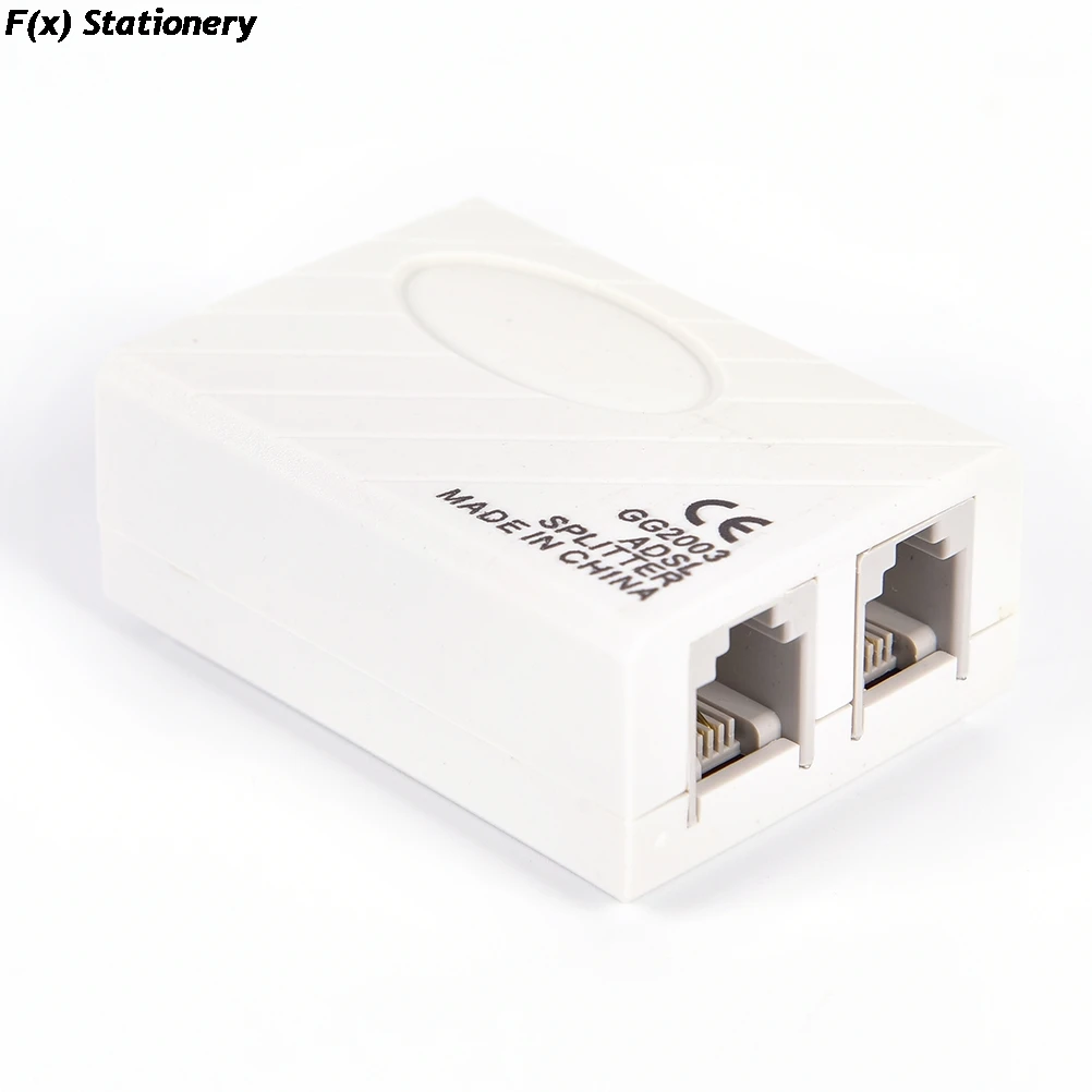 Новый кабельный Провод RJ11 ADSL факс модем телефонный сетевой разъем микро-фильтр