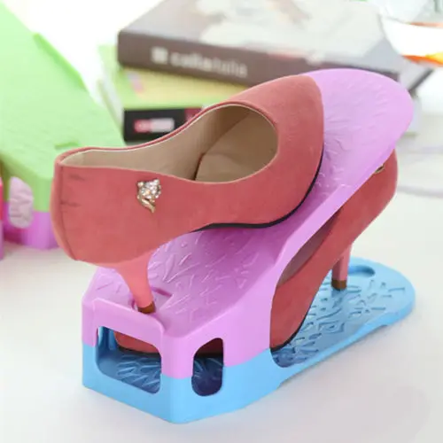 1 шт. полка для обуви прочный регулируемый органайзер обувь Поддержка Экономия