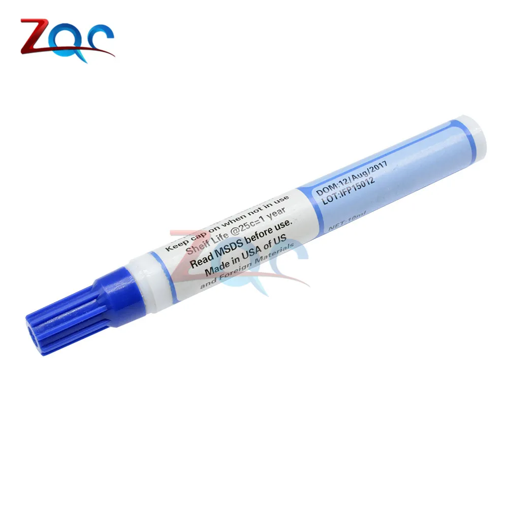 1pcs 951 Soldering Flux Pen Low-solids Kester Cleaning-free Welding For Solar Cell &amp Fpc/pcb Board 10ml Capacity repair | Инструменты