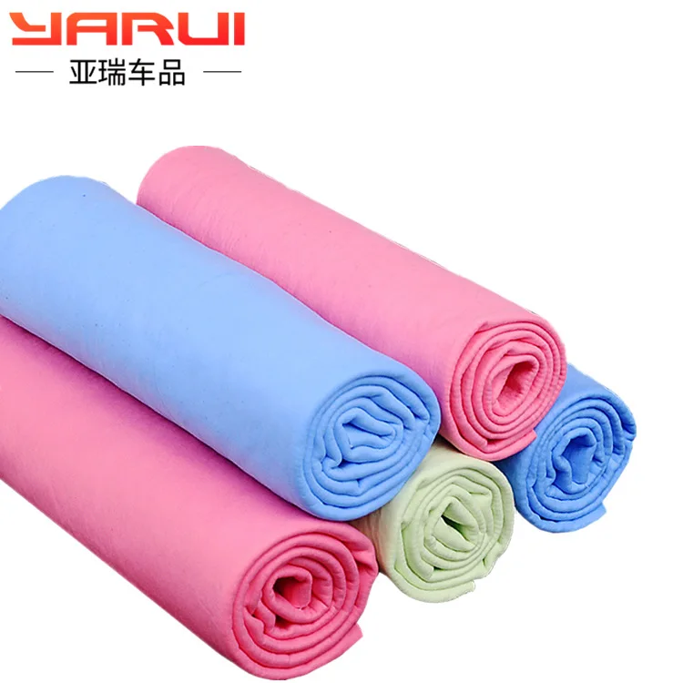 Большое полотенце из оленьей кожи протрите сухие волосы впитывающая воду