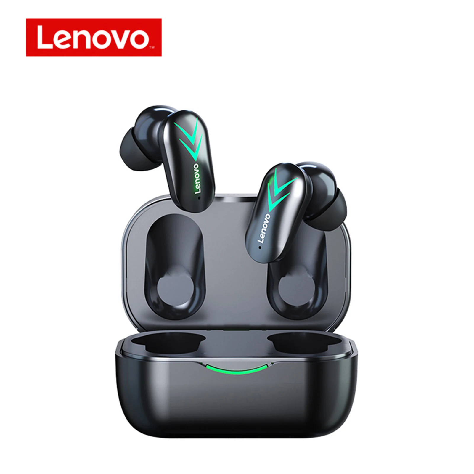 

Беспроводные Игровые наушники Lenovo XT82, спортивные наушники-вкладыши, Bluetooth 5,1, низкая задержка, светодиодный дисплей, микрофон