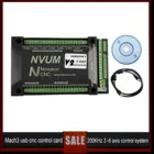 Контроллер ler Mach3 Usb-nvum Update 3 оси, 4 оси, 5 оси, 6 осей 200 кГц Cnc система управления движением шаговый двигатель функция Slave