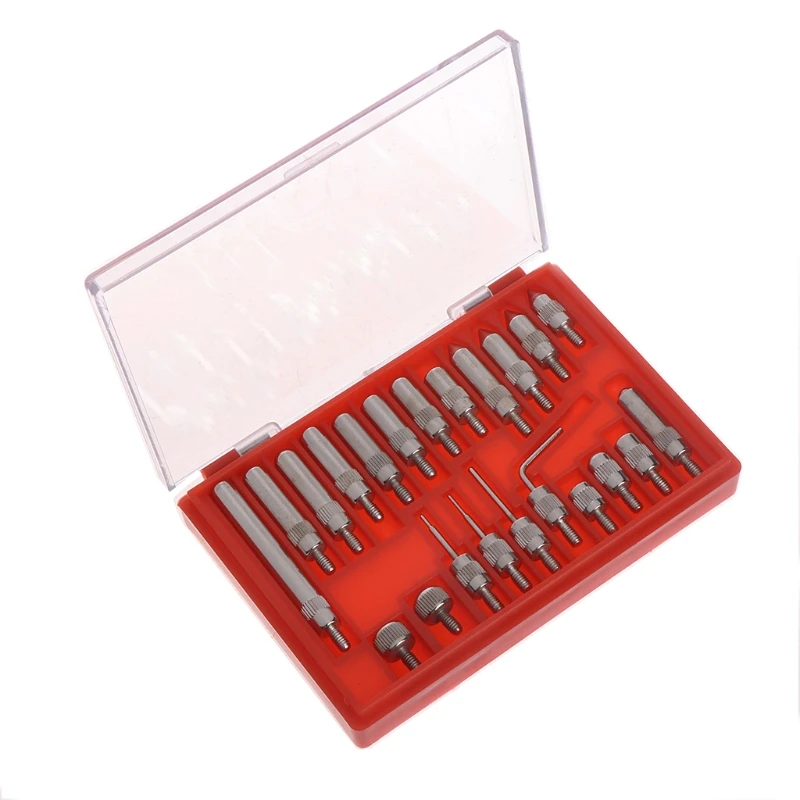 

22Pcs Steel Dial Indicator Point Set 4-48 Thread Tip For Dial & Test Indicators L69A