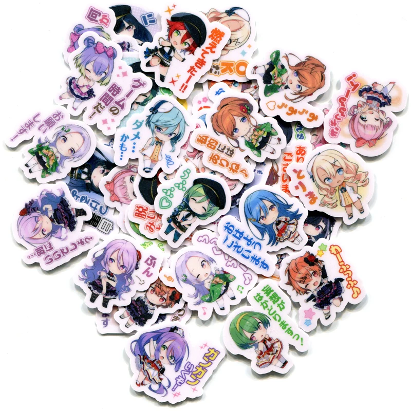 

40pcs Sticker Lapis ReLiGHTs Tiara Rosetta accessories Cosplay Prop 3cm