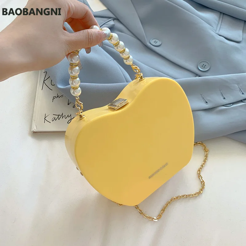 Crossbody Bag For Women Fashion Acrylic Shoulder Chain Bag Female Purses And Handbags Clutch Bag Sac A Main