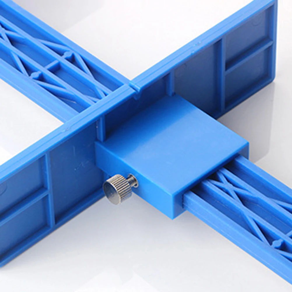 

Woodworking Cabinet Handle Hole Locator Guide Quickly & Easily Adjustment Punch Detachable & Portable