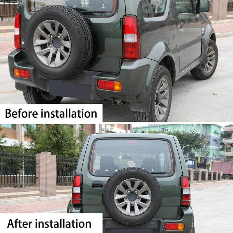 Rear Bumper Fog Lamp & Tail Light Cover Guards Protector for Suzuki Jimny 2007-2015 | Автомобили и мотоциклы