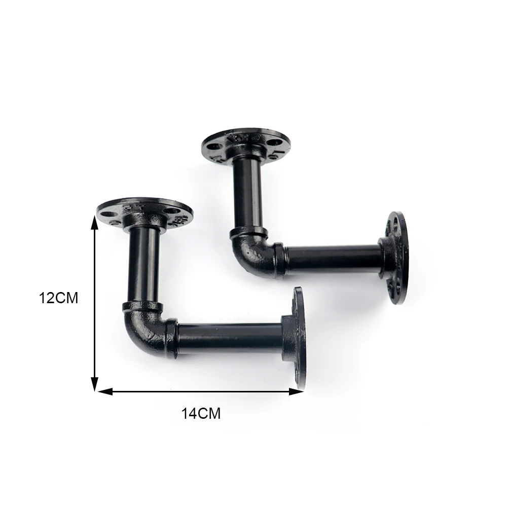 KINMADE промышленные декоративные полки для водопроводных труб настенный кронштейн