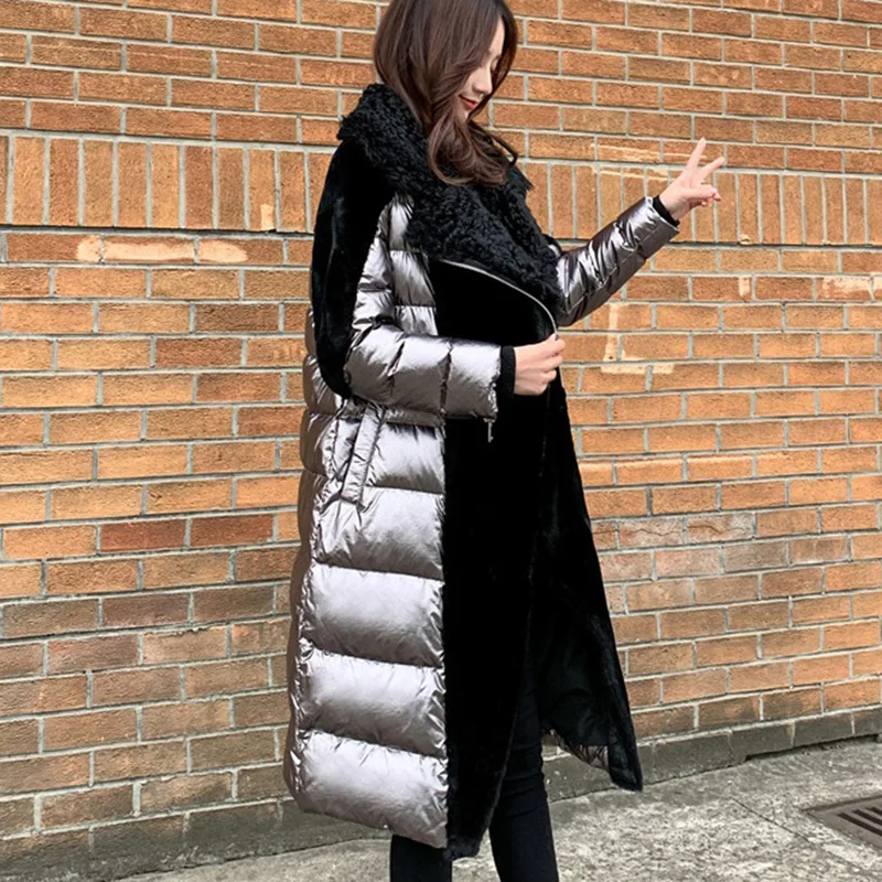 Пуховик женский зимний на белом утином пуху 2020 | Женская одежда